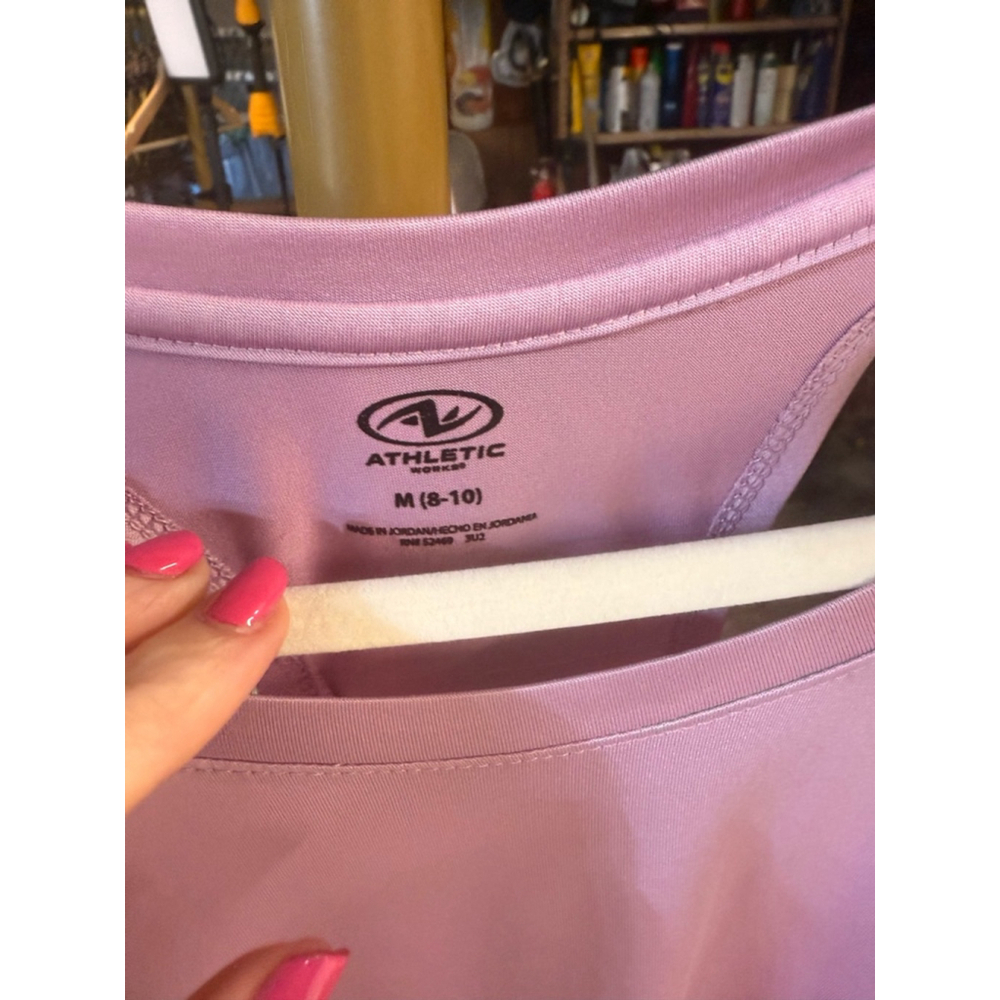 Women's Athletic Works Tank Top Size M Pink - Picture 2 of 2
